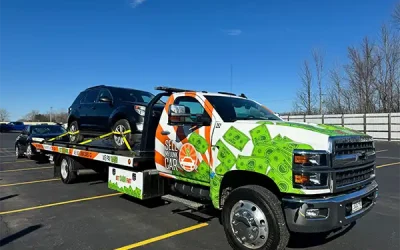 Sell My Junk Car Tow Truck carrying car